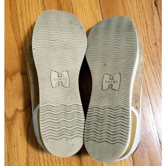 Hogan Gold Trim Sneakers - Picture 13 of 14